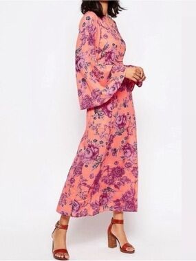 free people maxi dress poshmark Free People Off White Long Sleeve Maxi Dress with Shoulder Strap (XS)  The  Thrifty Hippy